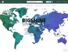 Tablet Screenshot of bigshinesg.com